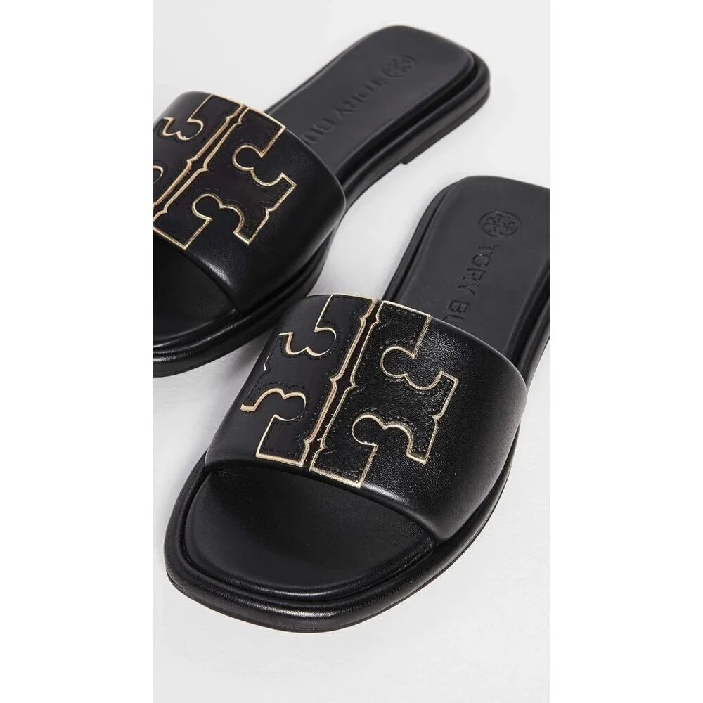 Women's Double T Sport Slides